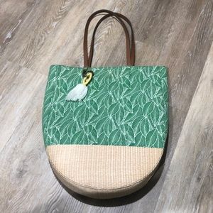 Leaf Print Bag